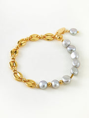 Two Tone Magnetic Bracelet