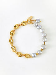 Two Tone Magnetic Bracelet