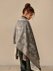 Double-Sided Large Scarf