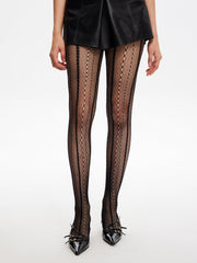 Ripped Fishnet Tights