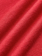 Asymmetrical Neck Jersey Sweater