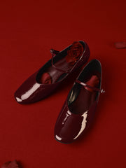 Buckle Strap Ballet Flats