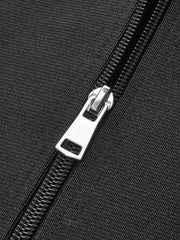 Velvet Piping Zipper Corset