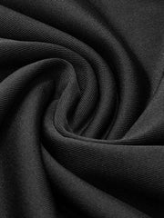 Color Block Pleated Panel Polo Dress