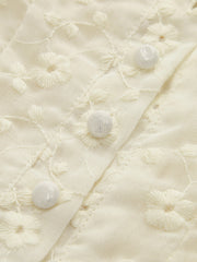 Lace Trim Ruched Floral Peplum Top