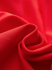 Cut-Out Red One Piece Swimsuit