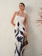 Floral Tie-Back Cami Dress