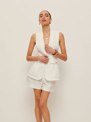 Pocket Detail Tailored Shorts