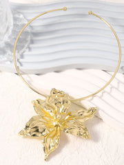 Floral Statement Choker Necklace