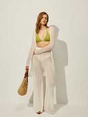 Sheer Knit Cardigan