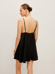 V-Neck Flared Cami Dress