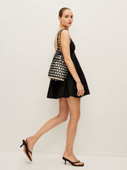 Woven Bead Tote Bag