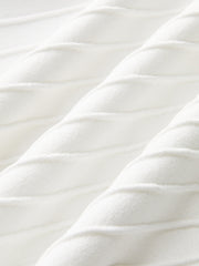 Cut-Out Chain Detail Knit Dress