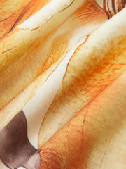 Floral-Print Midi Dress