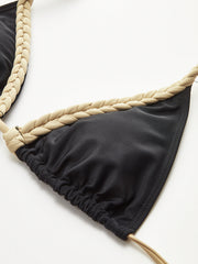 Braided Strap Bikini Set