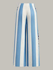 Striped Pocketed Pants