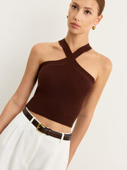 Knit Halter Top
