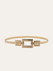 Geometric Golden Waist Belt