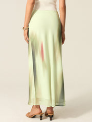 Printed Maxi Skirt