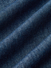 Denim Cut-Out Midi Dress