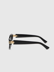 Cat Eye Black Frame Sunglasses