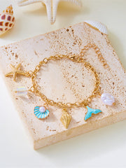Ocean Inspired Charm Bracelet