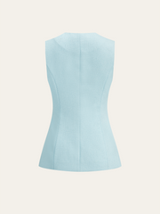 Tweed Pearl Blazer and Mini Skirt Set