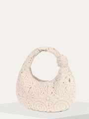 Crochet Knotted Handle Bag