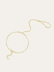 Golden Chain Finger Bracelet