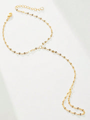 Golden Chain Finger Bracelet