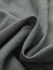 Ruched Waist V-Neck Asymmetric Top