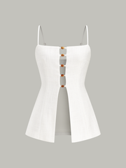 Cut-Out Cami Top and Shorts Set