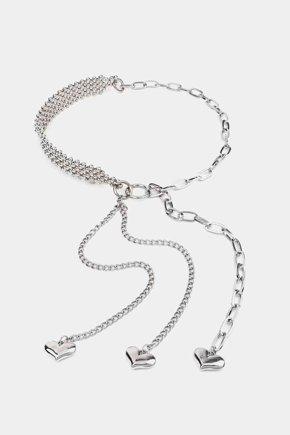 CCB Bead Heart Charm Belt