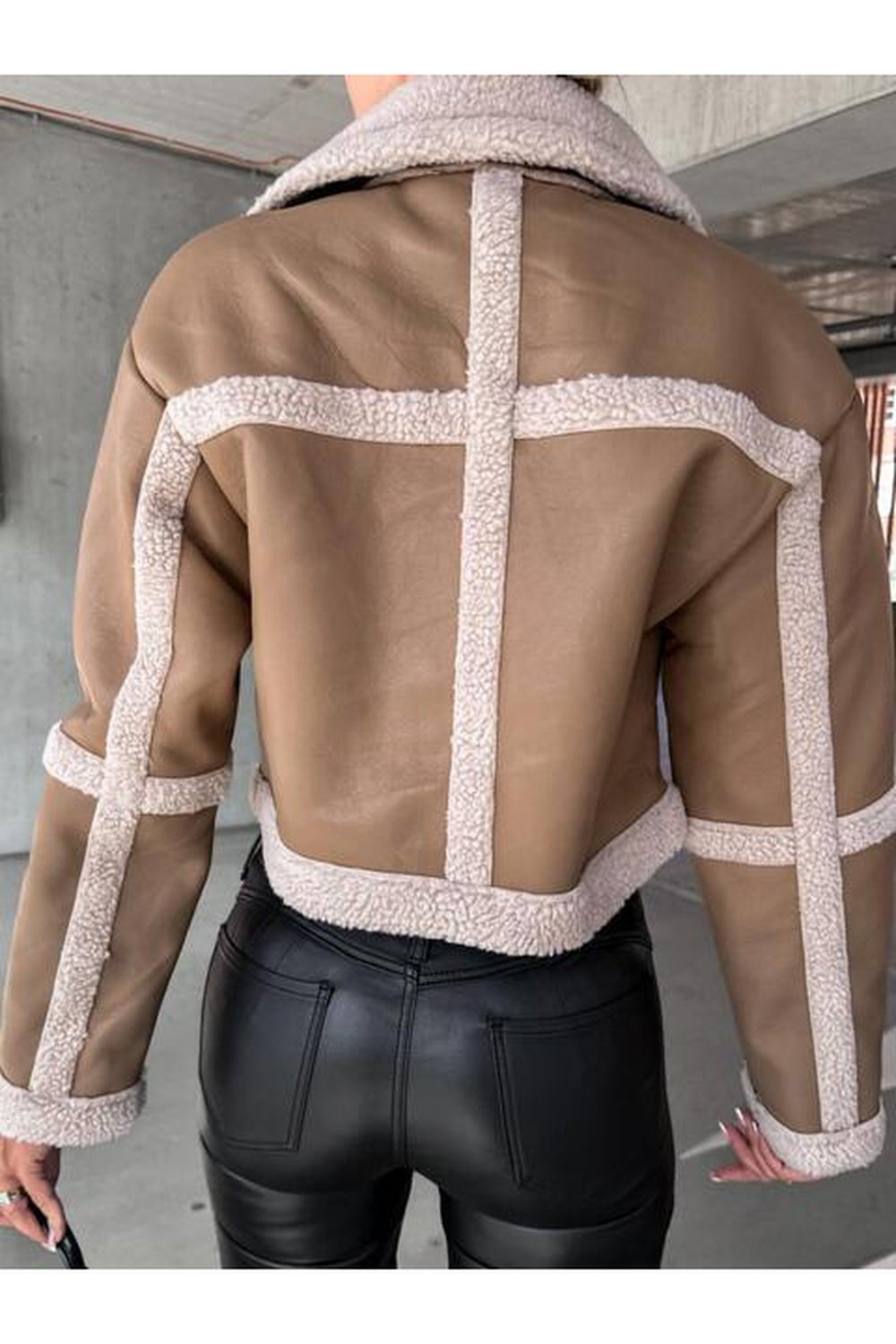 Collared Buckle Detail Jacket