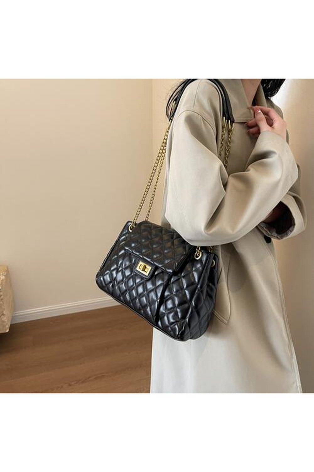 PU Leather Shoulder Bag