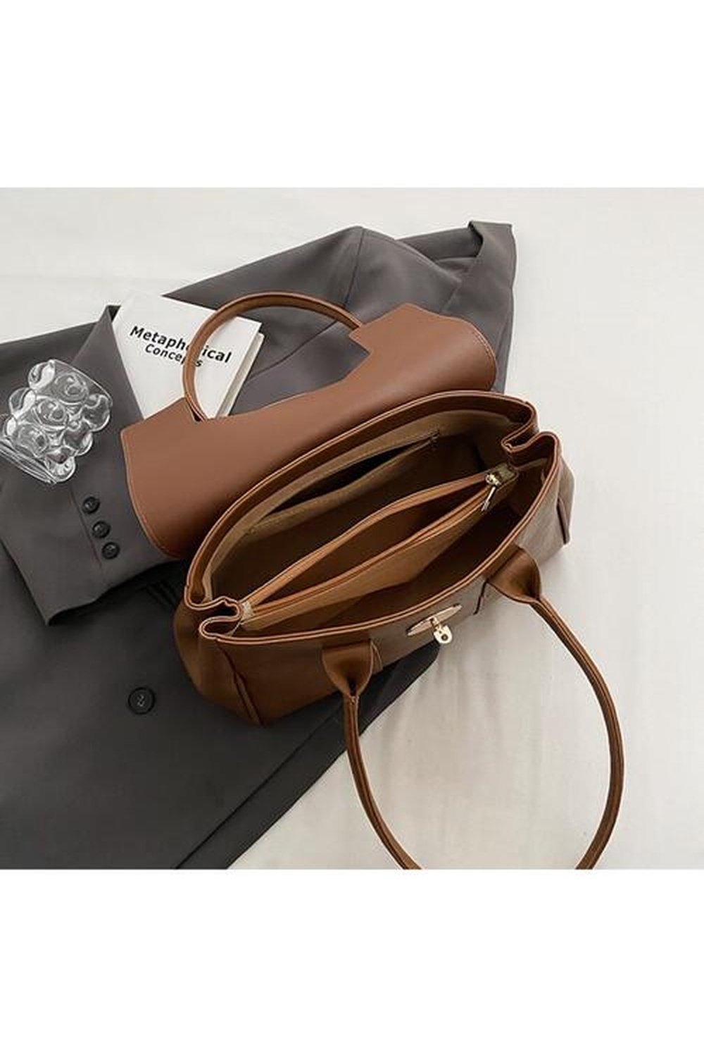 PU Leather Shoulder Bag