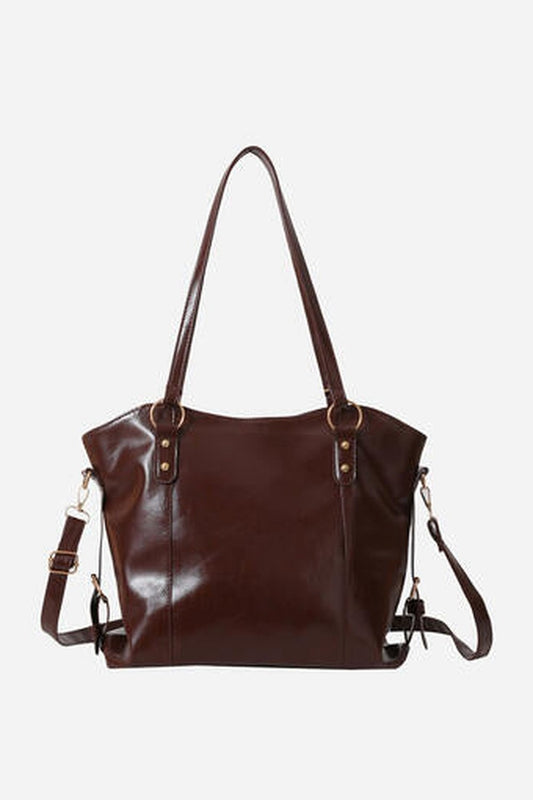 PU Leather Tote Bag