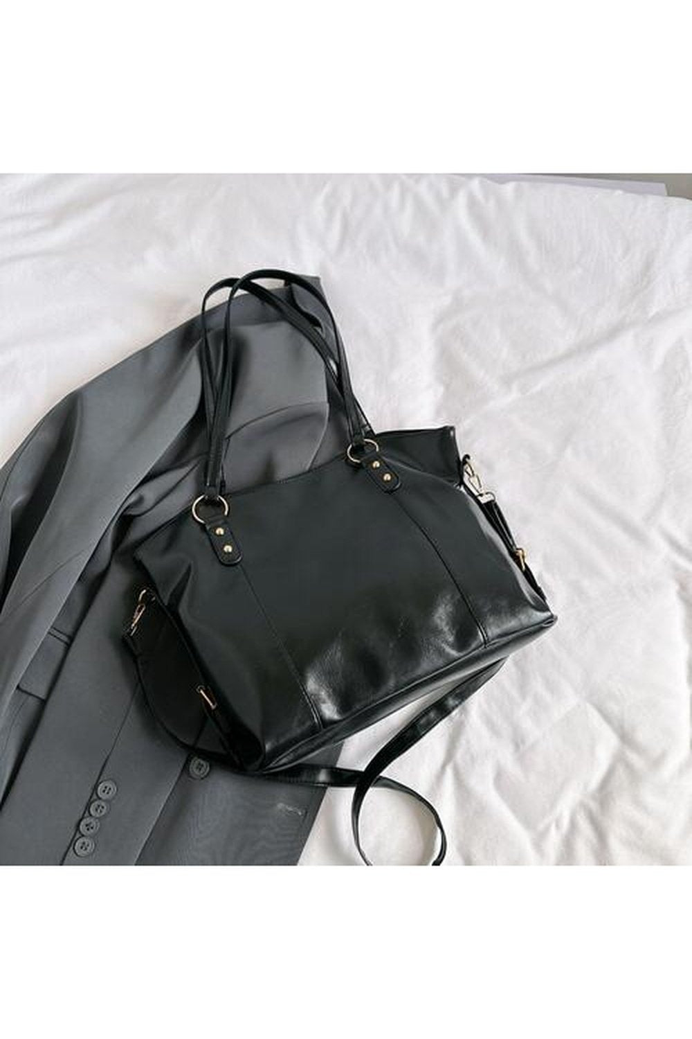 PU Leather Tote Bag