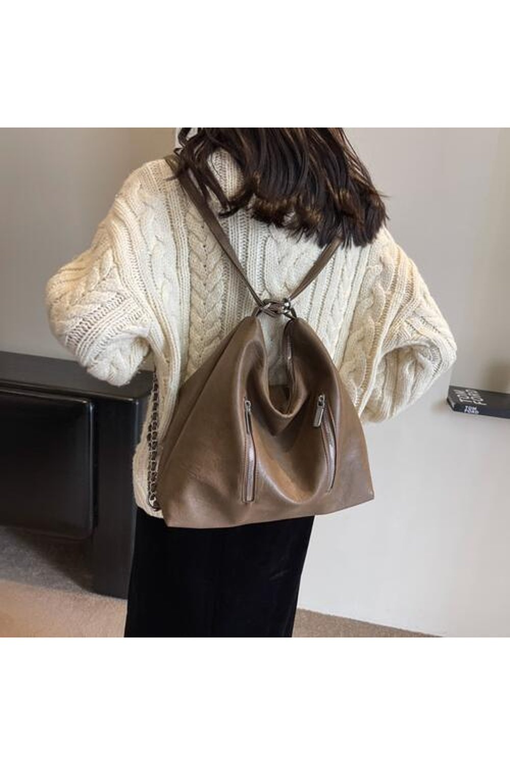 PU Leather Tote Bag