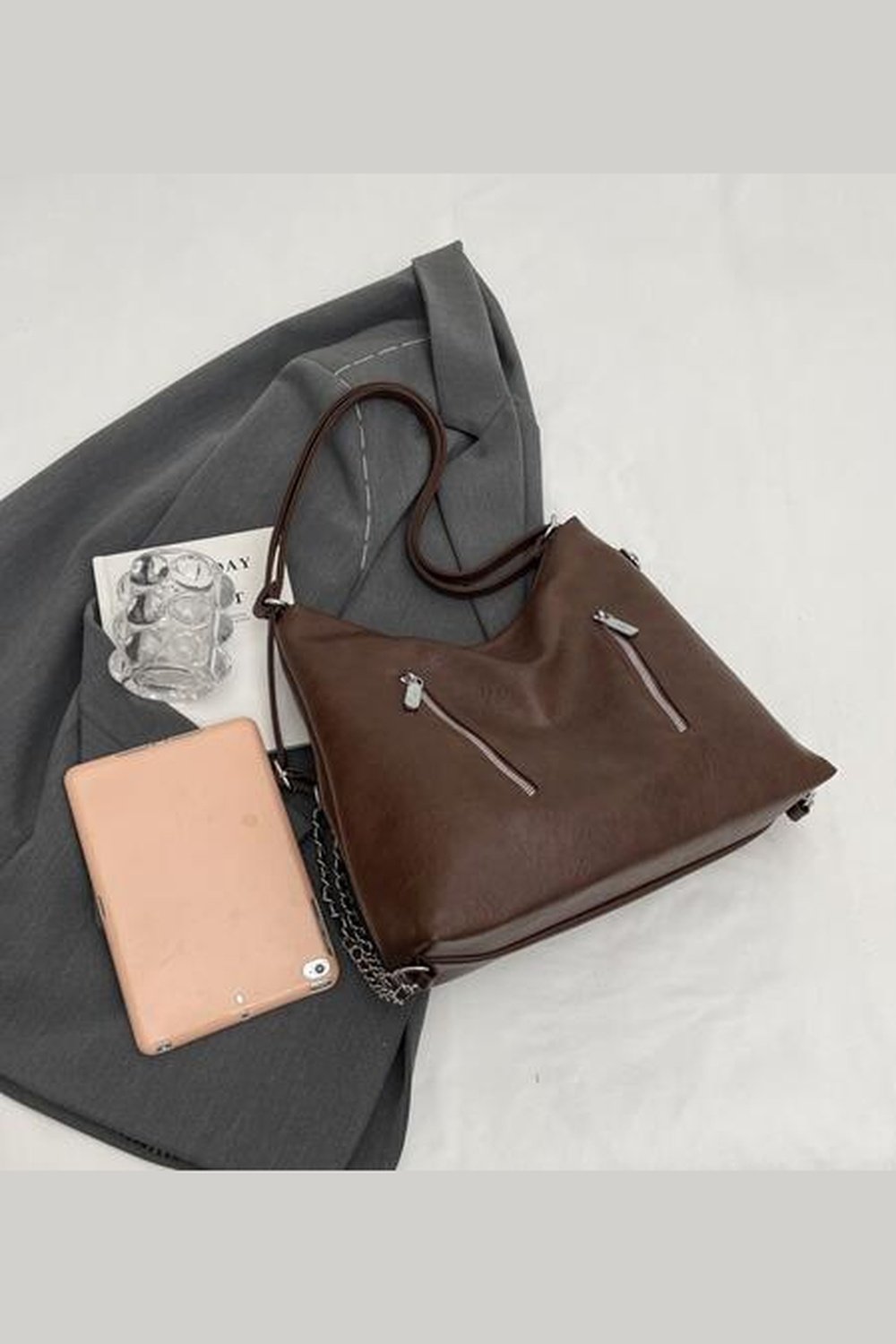 PU Leather Tote Bag