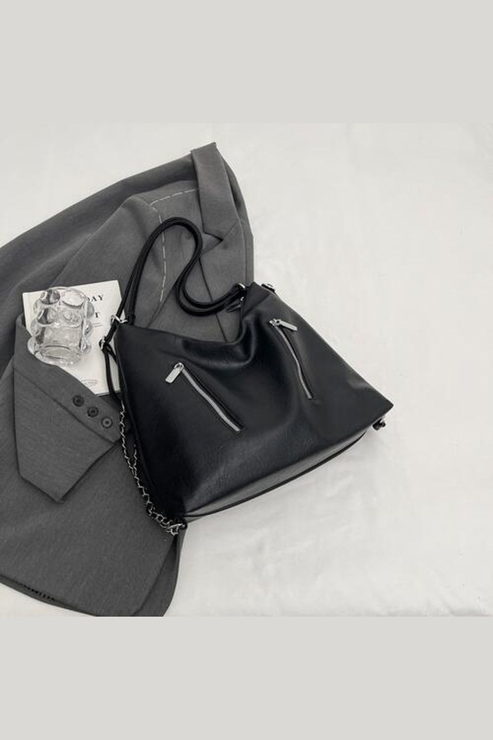 PU Leather Tote Bag