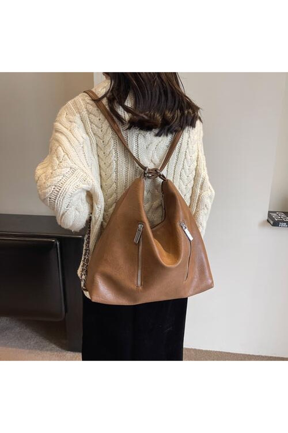 PU Leather Tote Bag