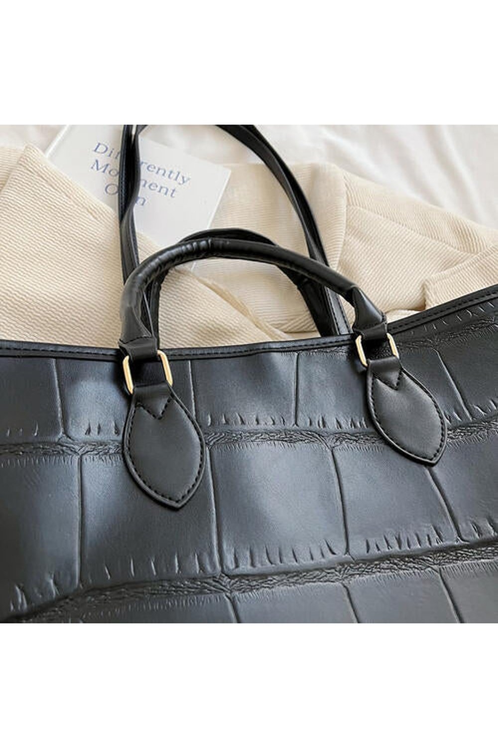 PU Leather Tote Bag