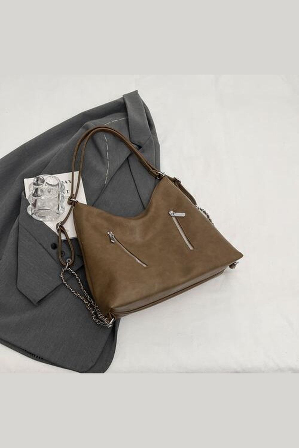 PU Leather Tote Bag