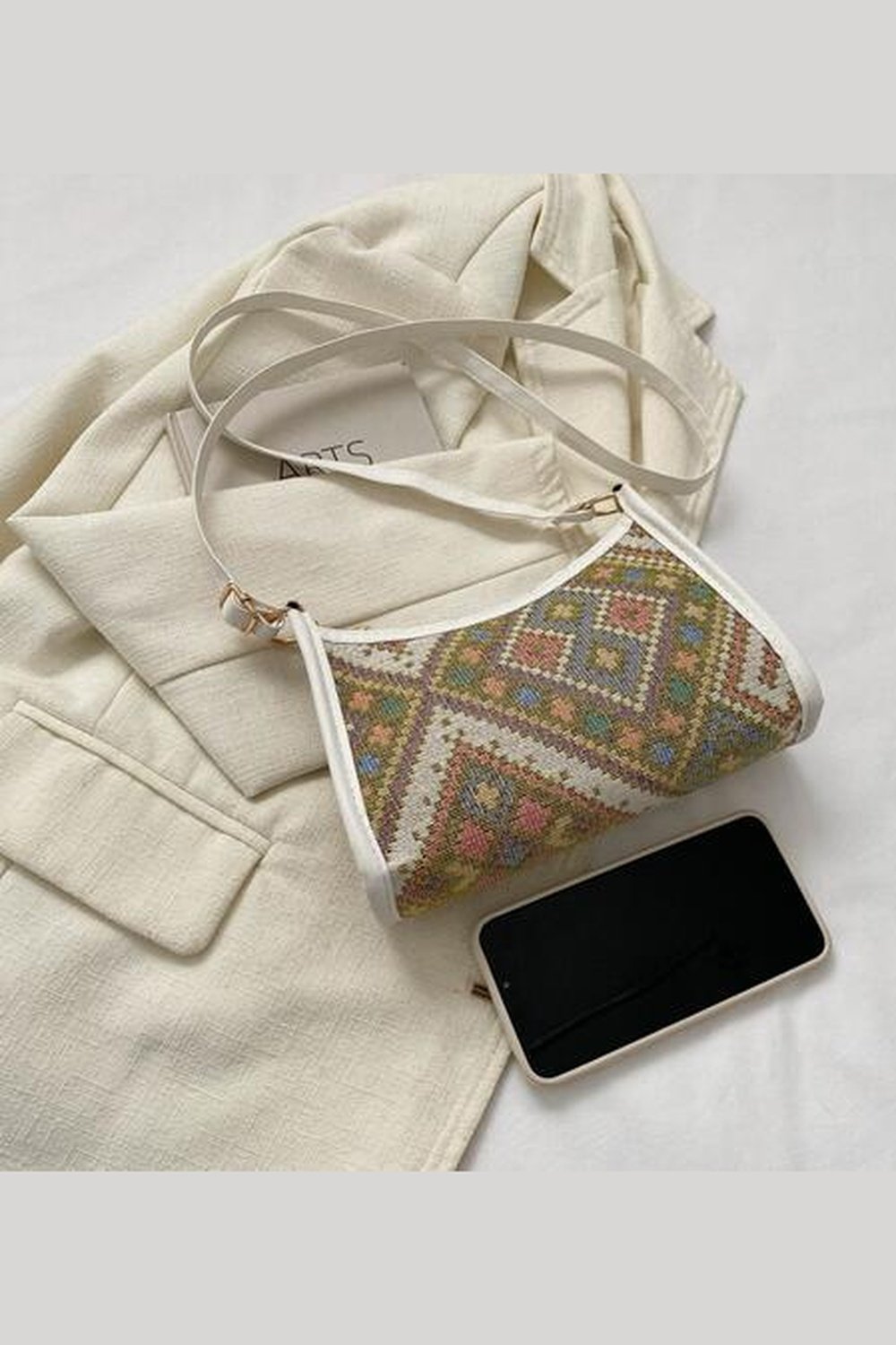 Printed Crossbody Bag