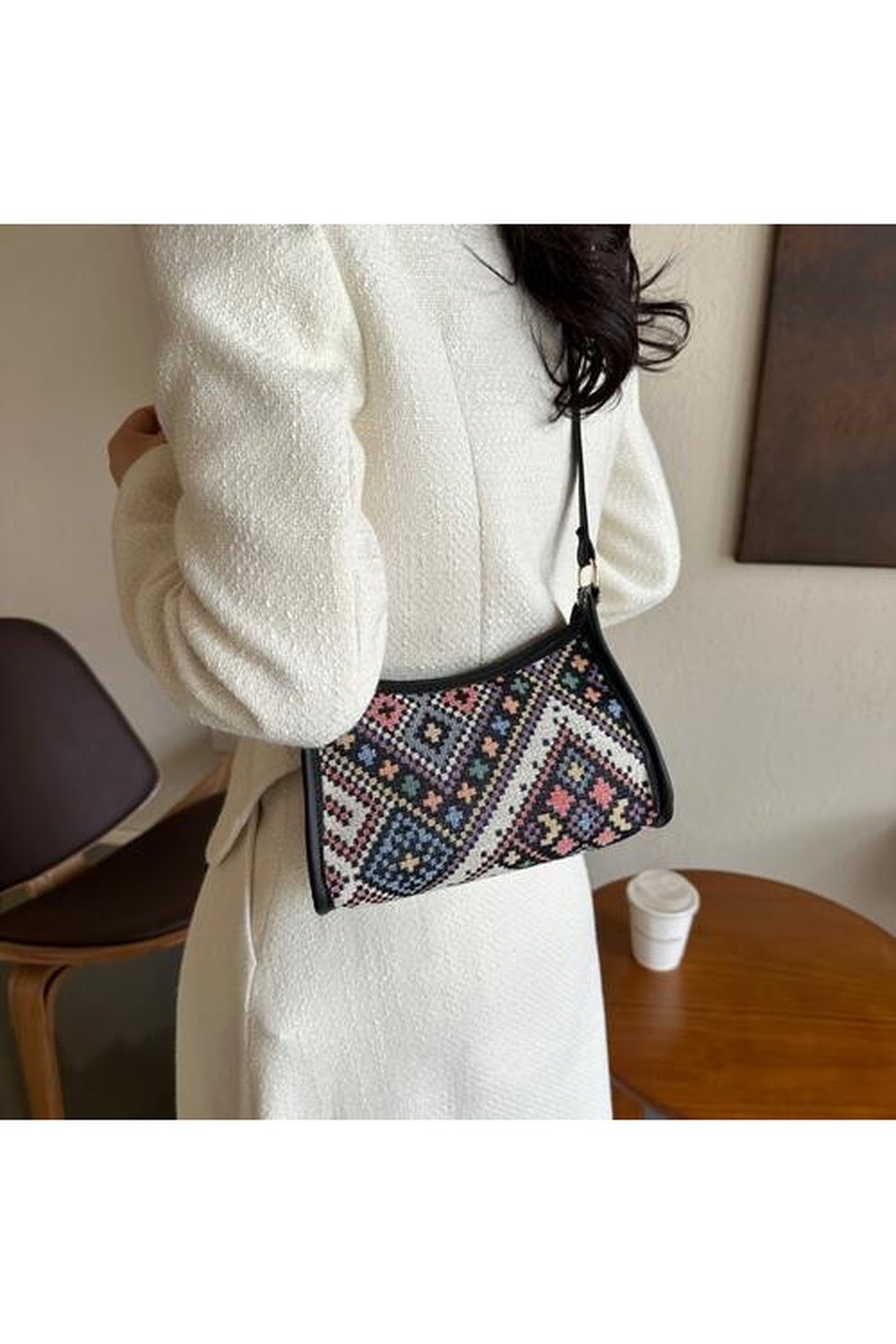 Printed Crossbody Bag