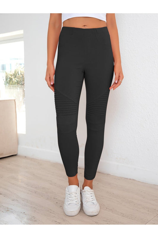 Ribbed Detail Leggings