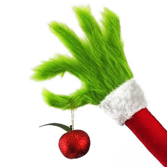 Christmas Tree Decorations New Doll Green Fur Monster Arm Doll Elf Decorations Christmas Tree Decorations Room Tree Decor Cute