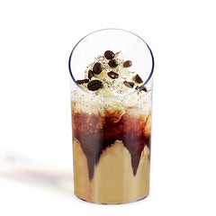 15/25Pcs 70ML Dessert Cup Plastic Ice Cream Cup Pudding Appetizer Bowls Christmas Party Supplies