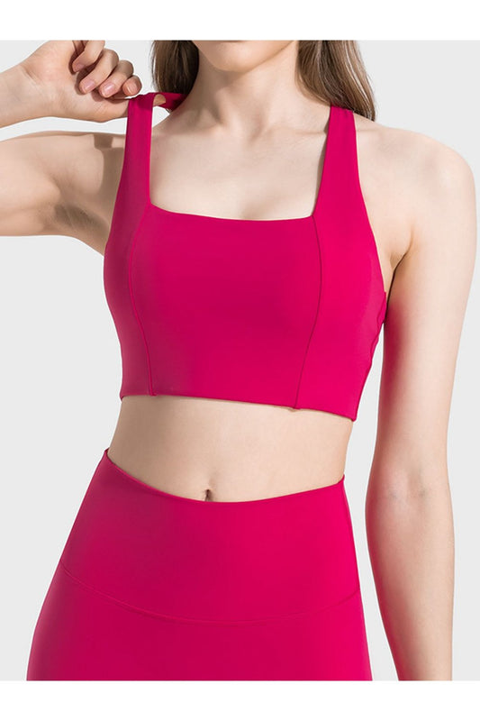 Scoop Neck Sports Bra